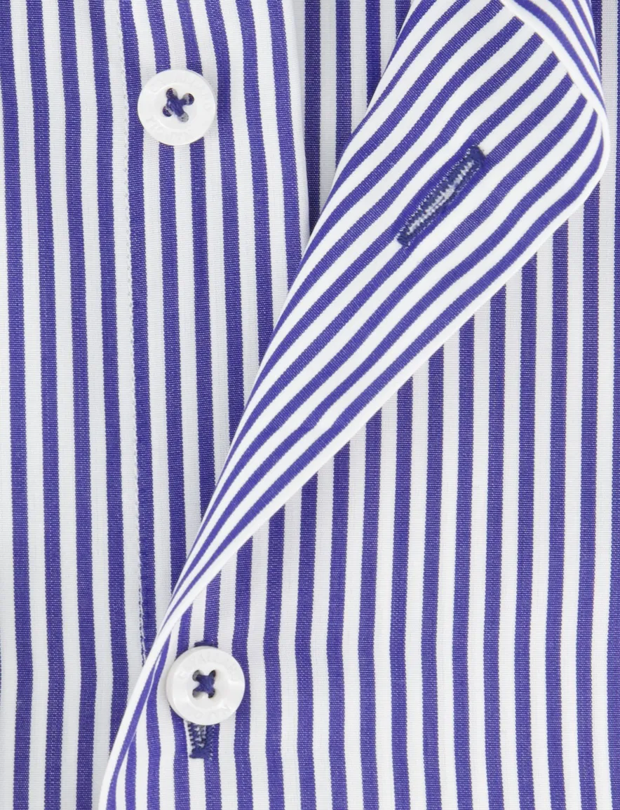 Cavallaro Vernio overhemd blauw mouwlengte 7