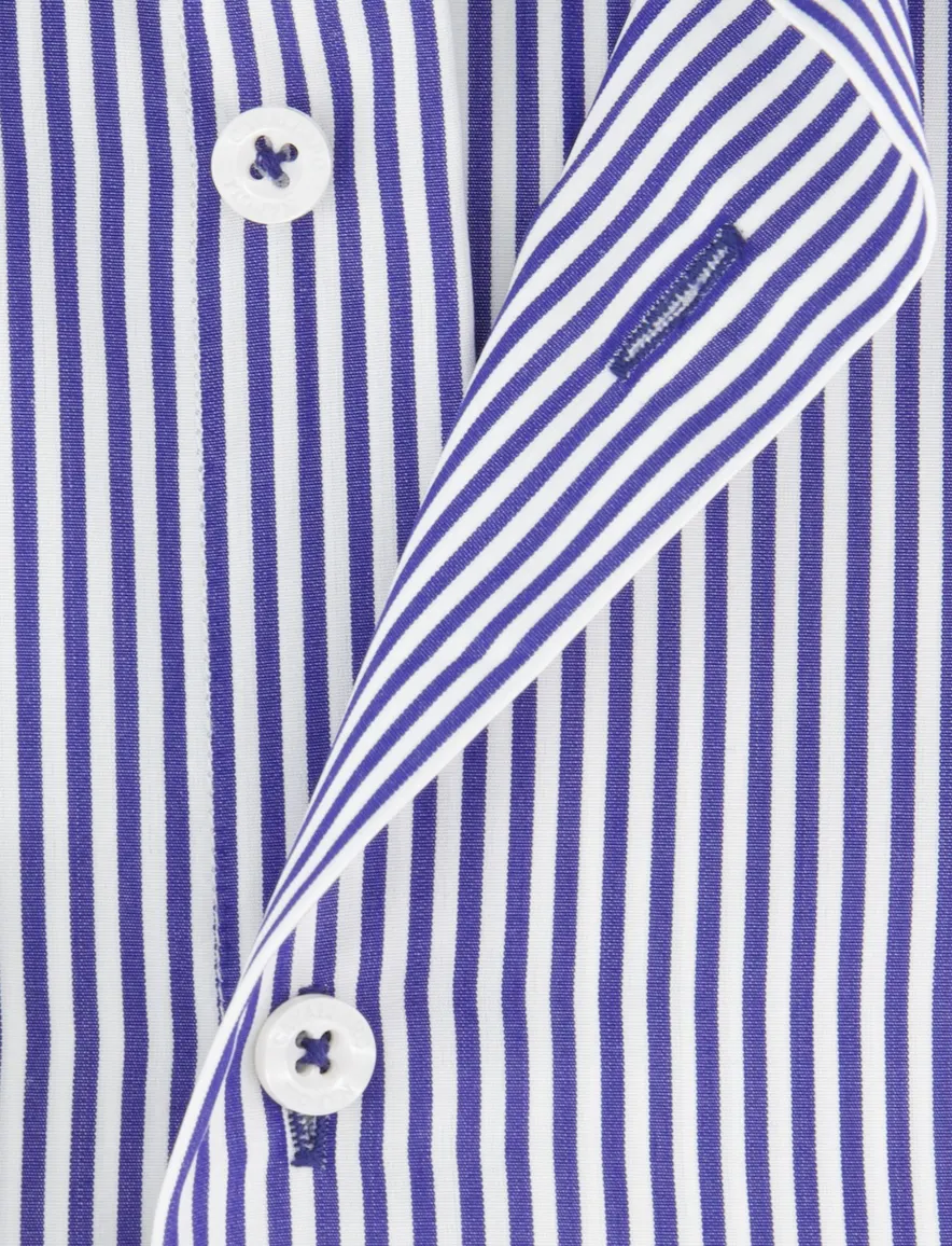 Cavallaro Vernio overhemd blauw mouwlengte 7
