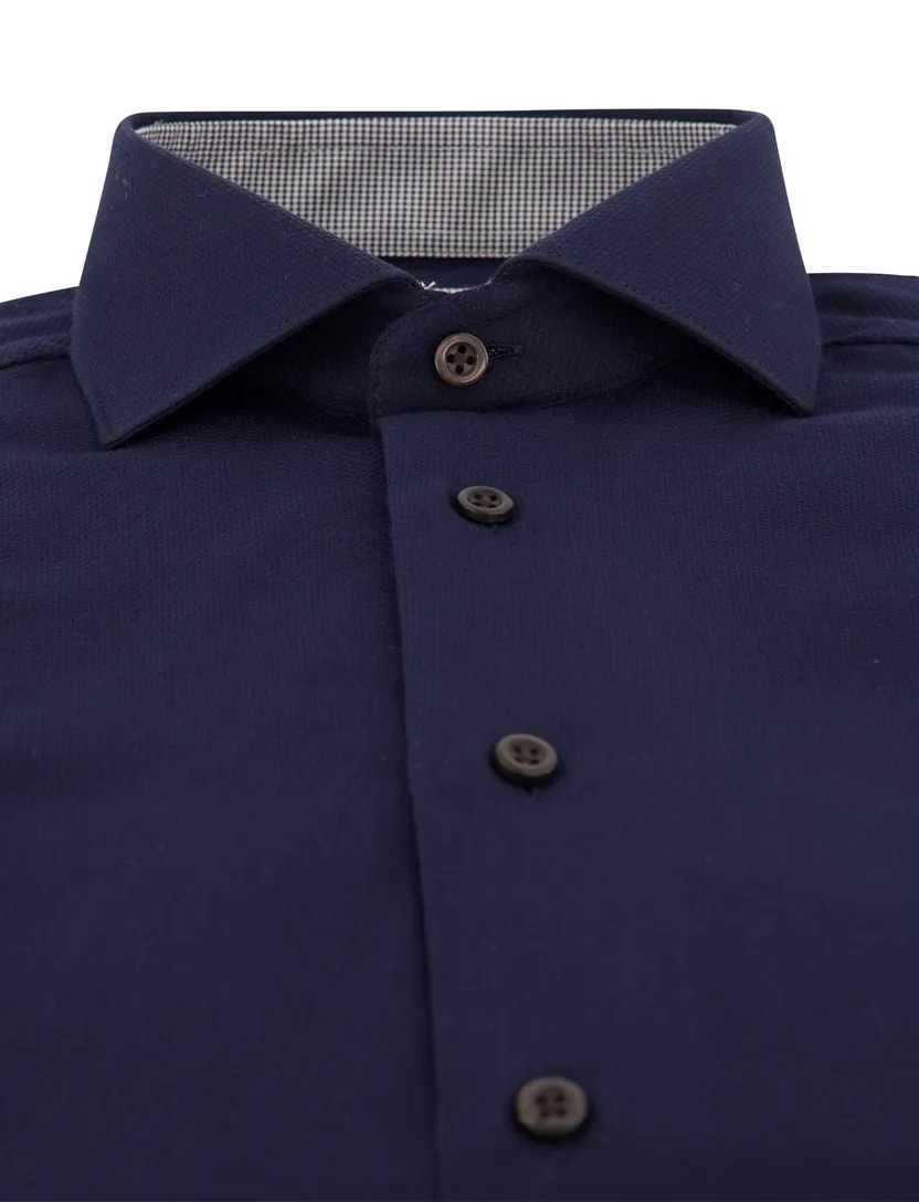 Cavallaro napoli overhemd donkerblauw ml7