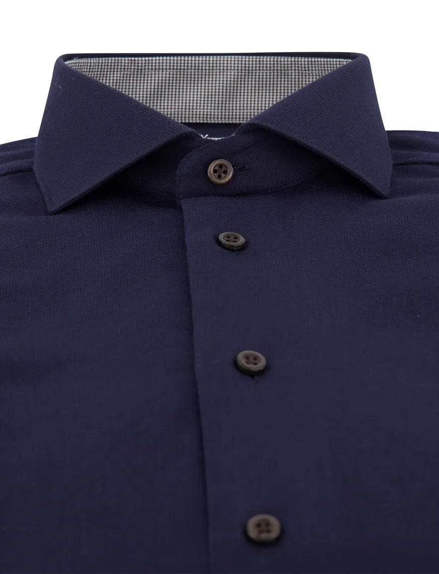 Cavallaro napoli overhemd donkerblauw ml7