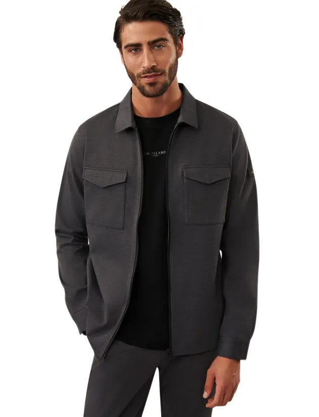 Cavallaro Zanico overshirt antraciet
