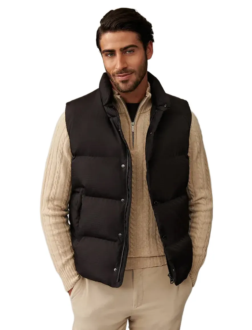 Cavallaro Napoli Platinum Zortinio bodywarmer bruin