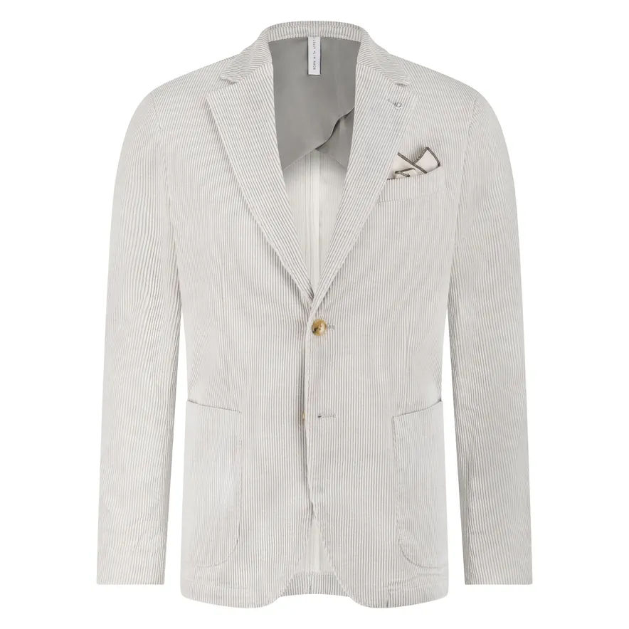 Born with Appetite creme Mylo Jersey Jacket Drop 8 colbert