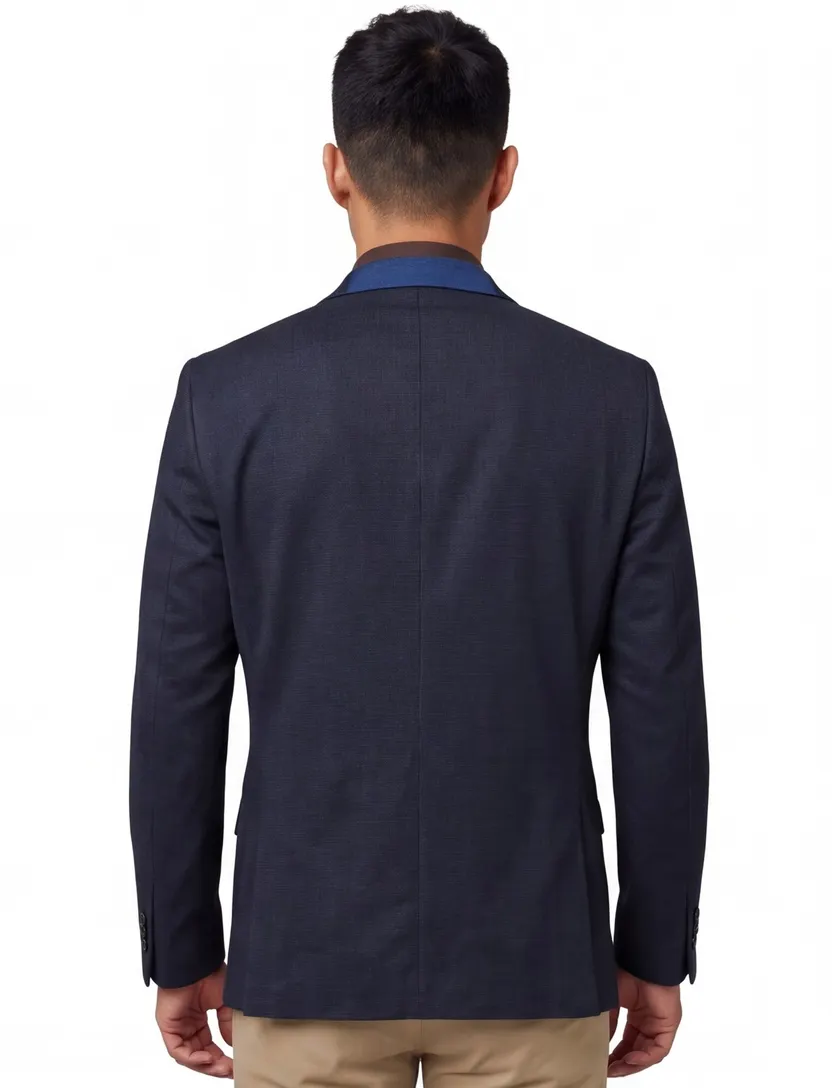 colbert portofino navy wol geprint