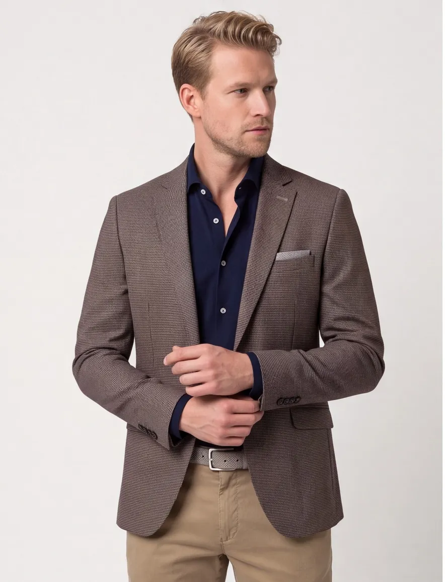 Portofino Heleen Jacket Drop colbert bruin
