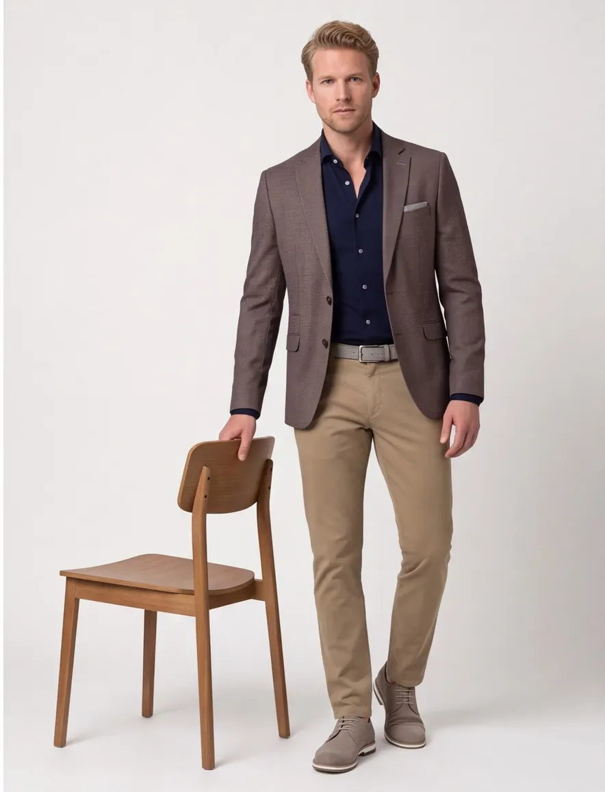 Portofino Heleen Jacket Drop colbert bruin
