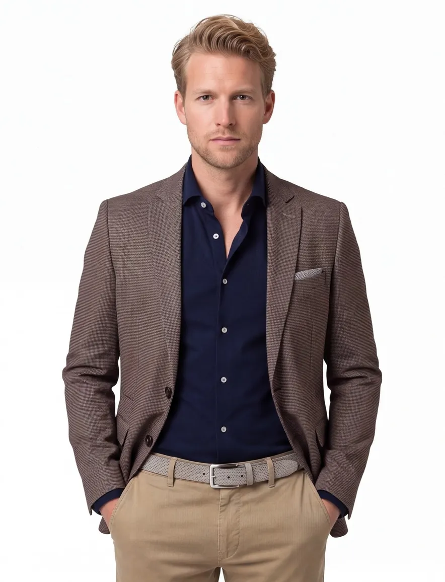 Portofino Heleen Jacket Drop colbert bruin