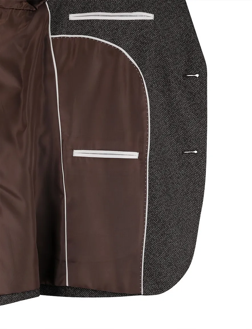 Portofino Leek Jacket Drop colbert bruin