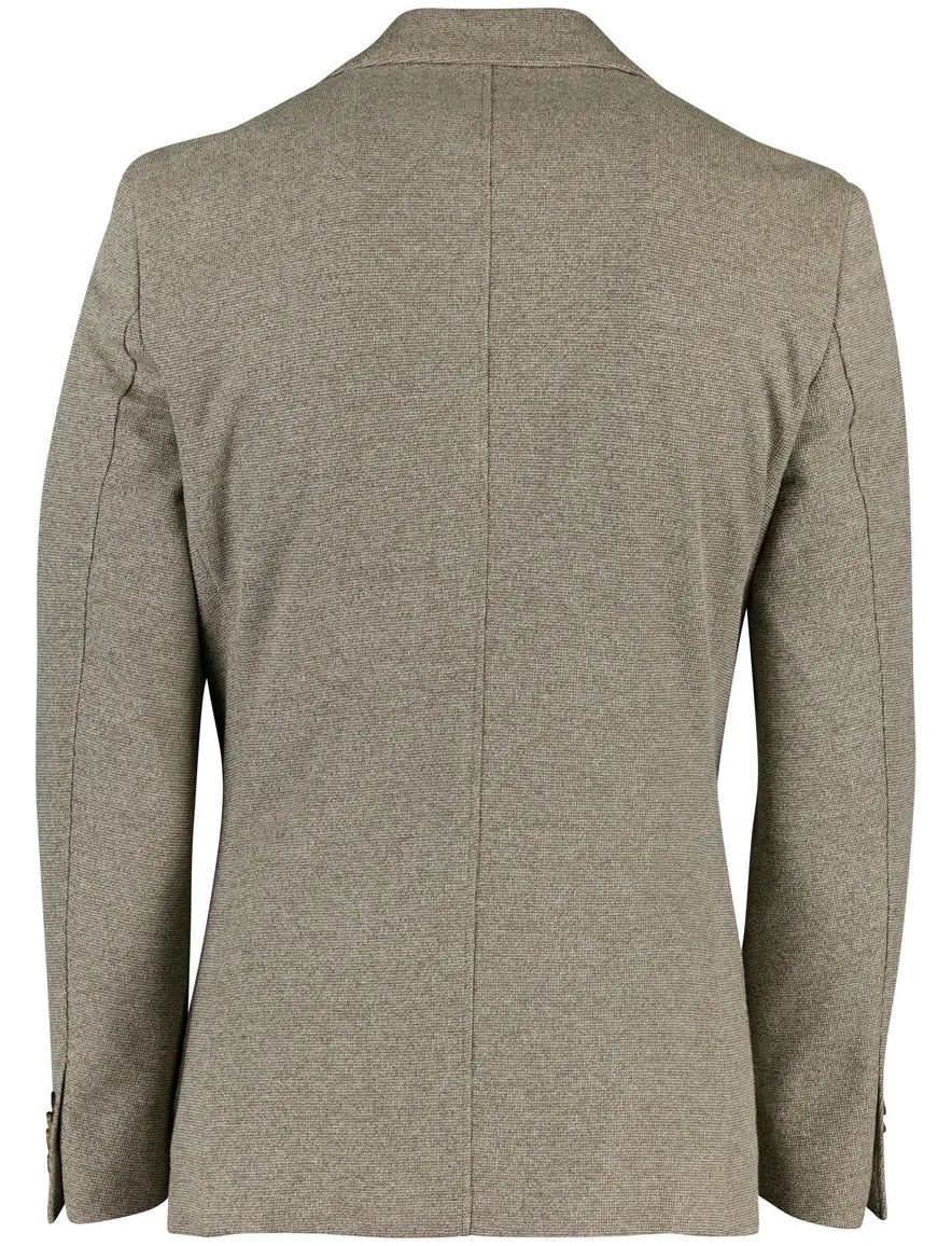 Portofino colbert Luka zand gemeleerd normale fit