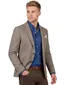 Portofino colbert Luka zand gemeleerd normale fit