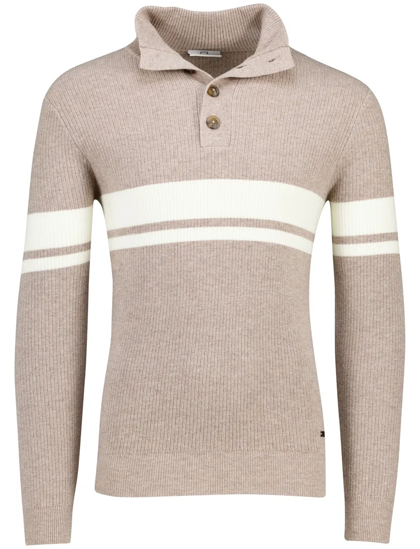 Half button Eben Born with Appetite beige