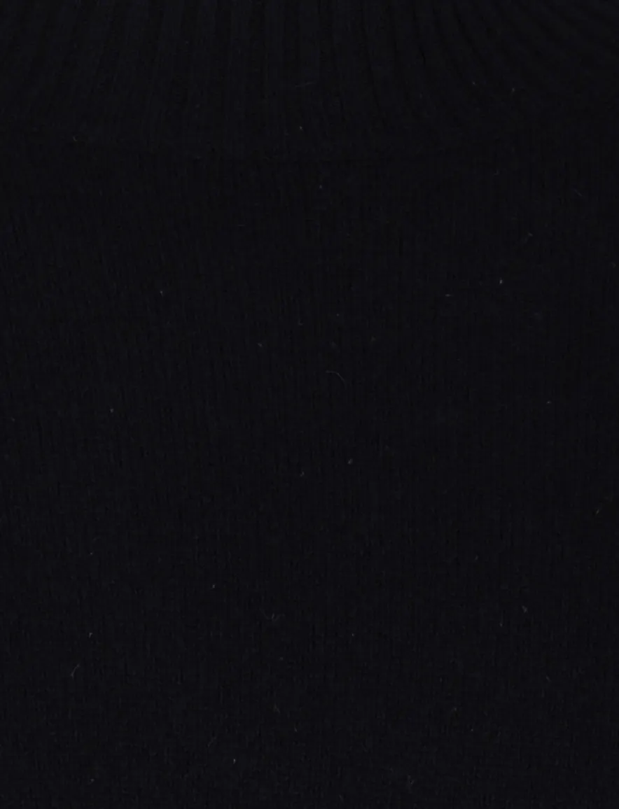 Born with appetite trui turtleneck wol navy