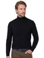 Born with appetite trui turtleneck wol navy
