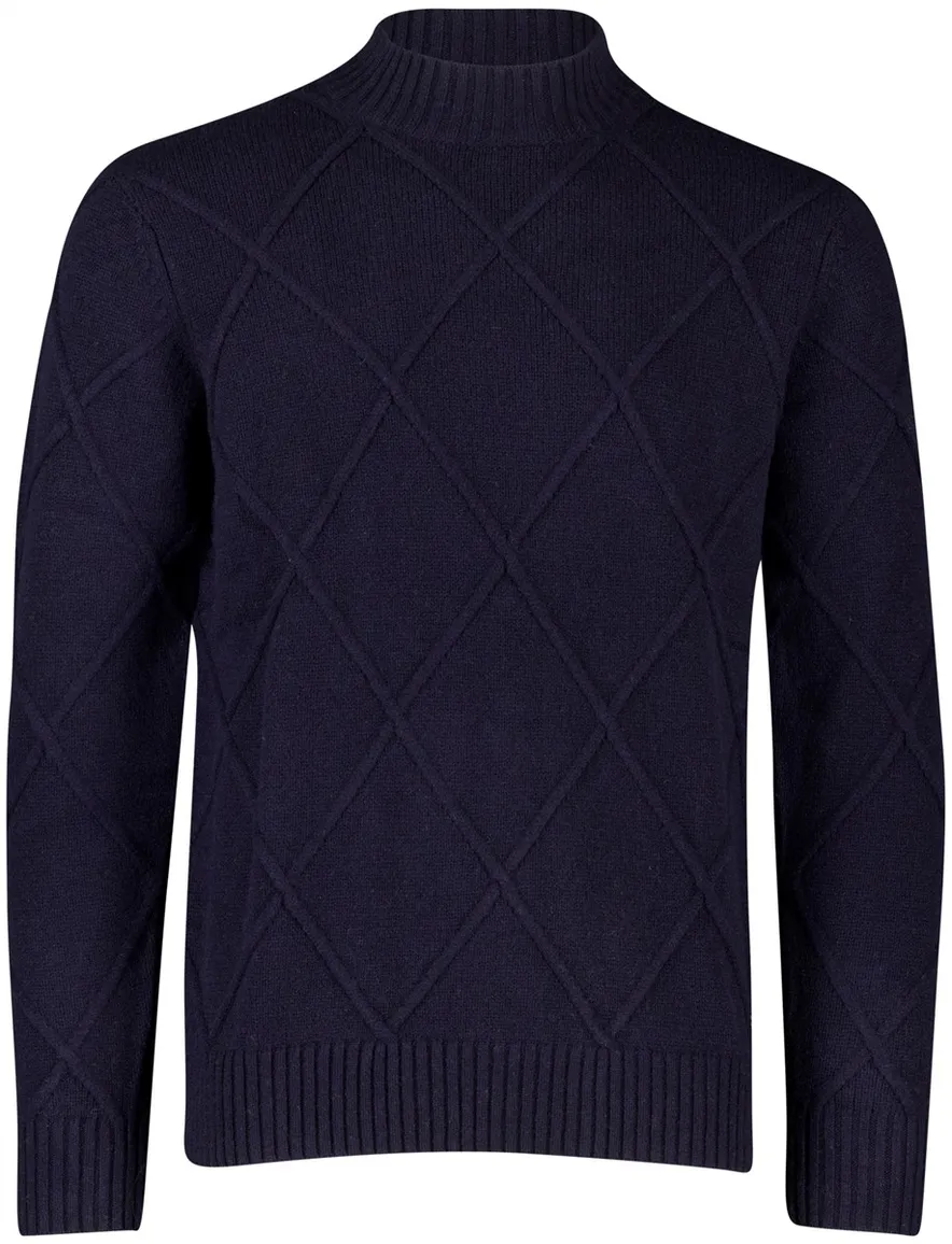 Born With Appetite turtle trui Ivar navy