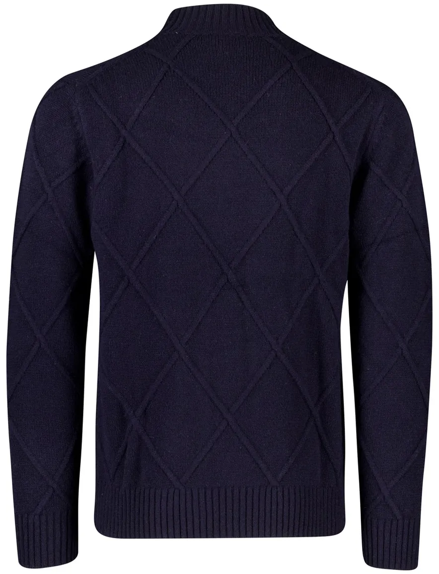 Born With Appetite turtle trui Ivar navy