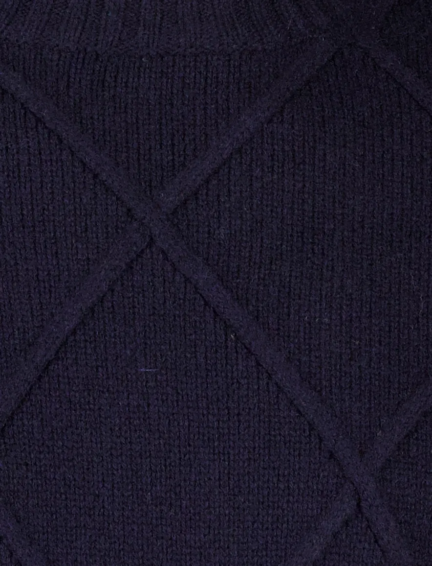 Born With Appetite turtle trui Ivar navy