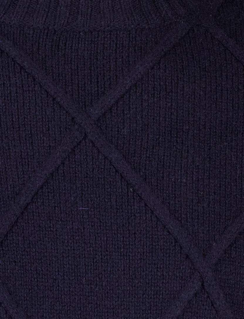 Born With Appetite turtleneck trui donkerblauw