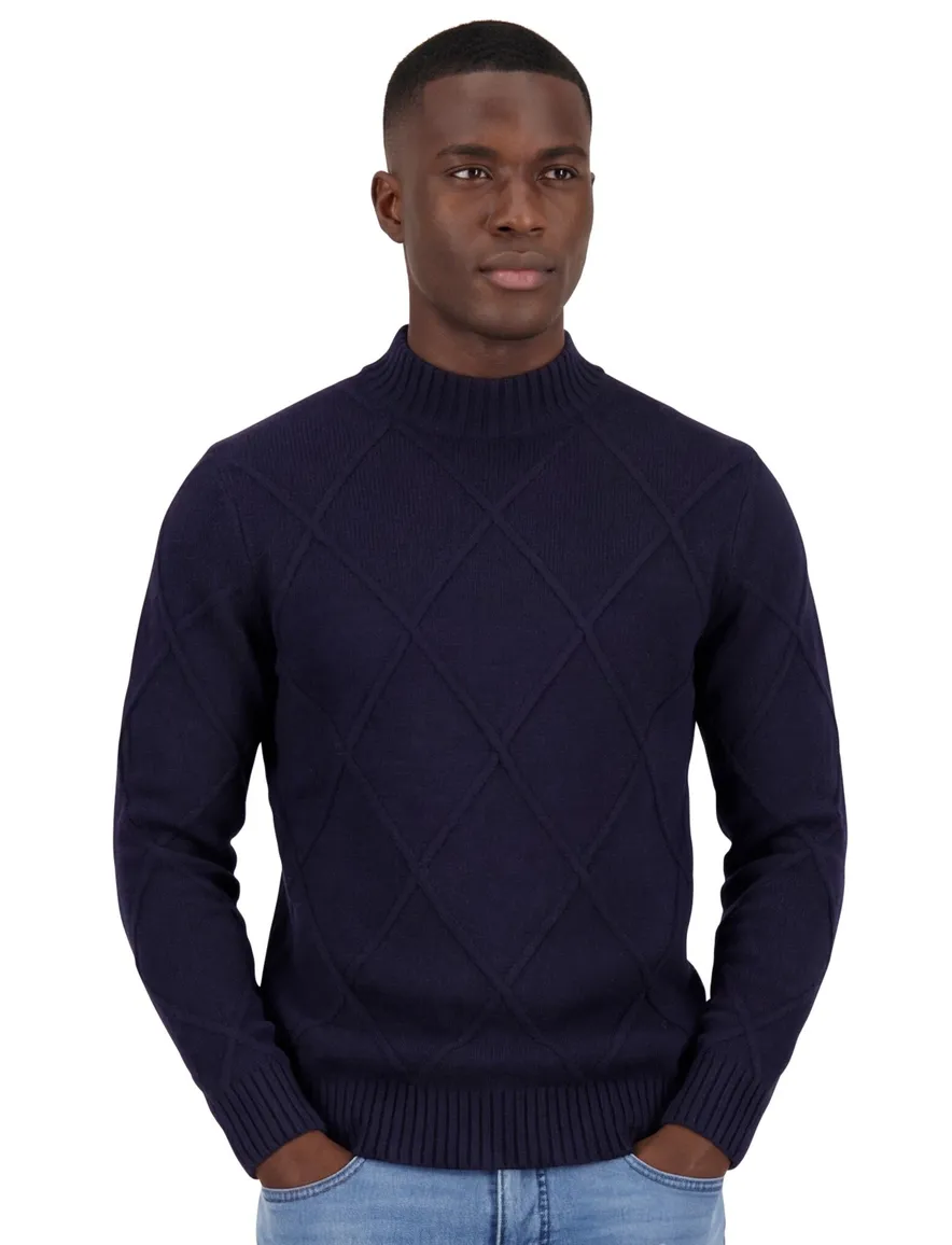 Born With Appetite turtle trui Ivar navy