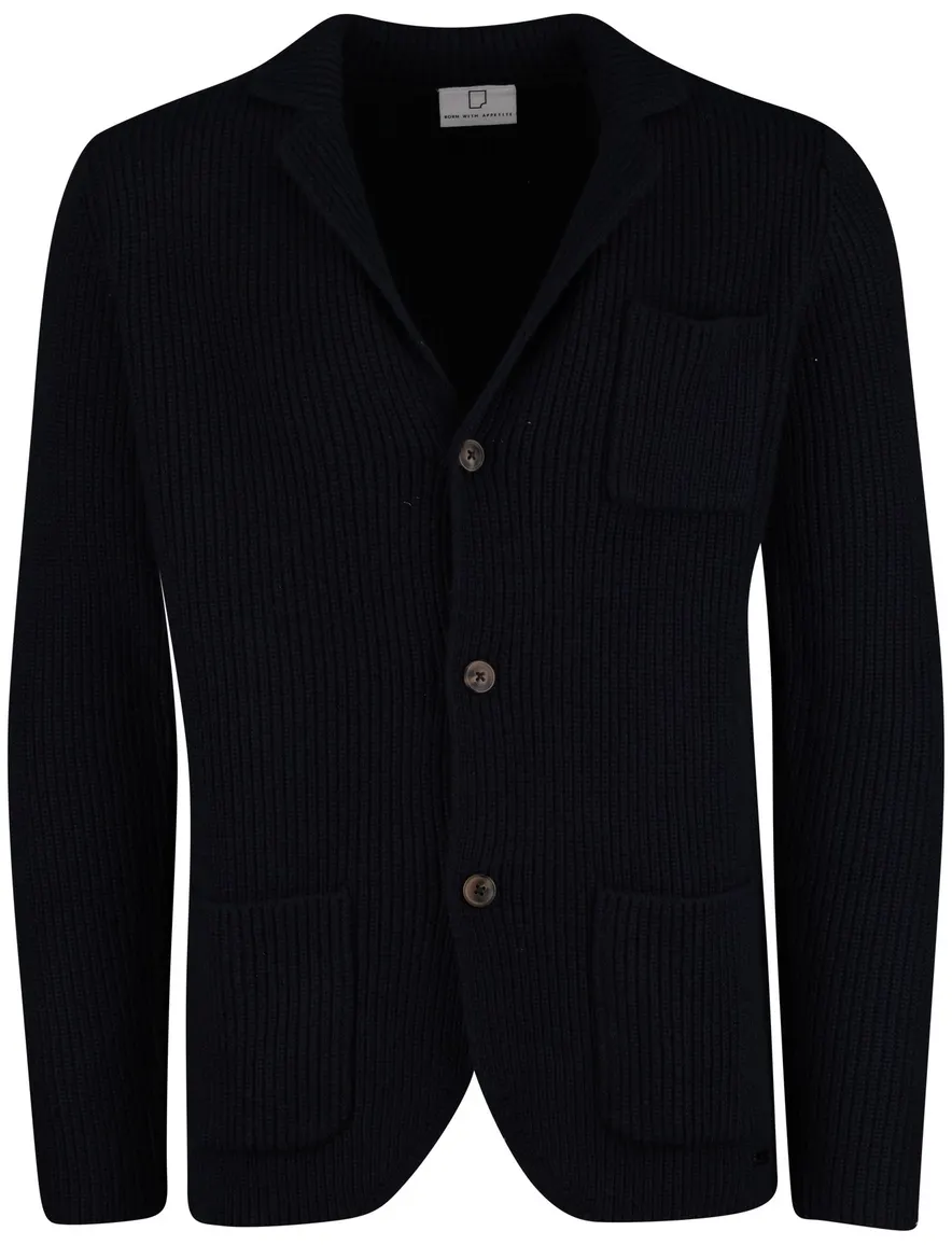 Born with Appetite gebreid vest nav