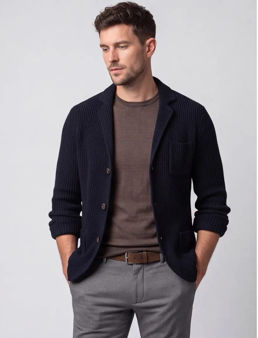 Born with Appetite gebreid vest nav