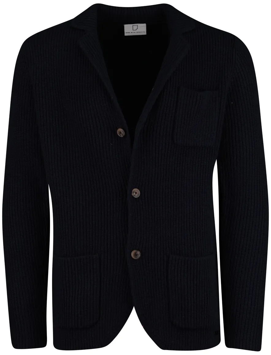 Born with Appetite gebreid vest nav