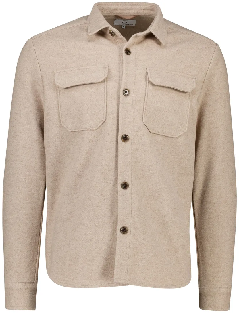 beige overshirt born with appetite wol