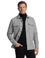 wollen overshirt born with appetite grijs