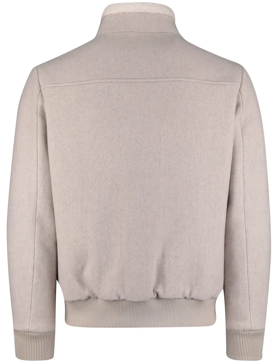 Born With Appetite tussenjas wol beige