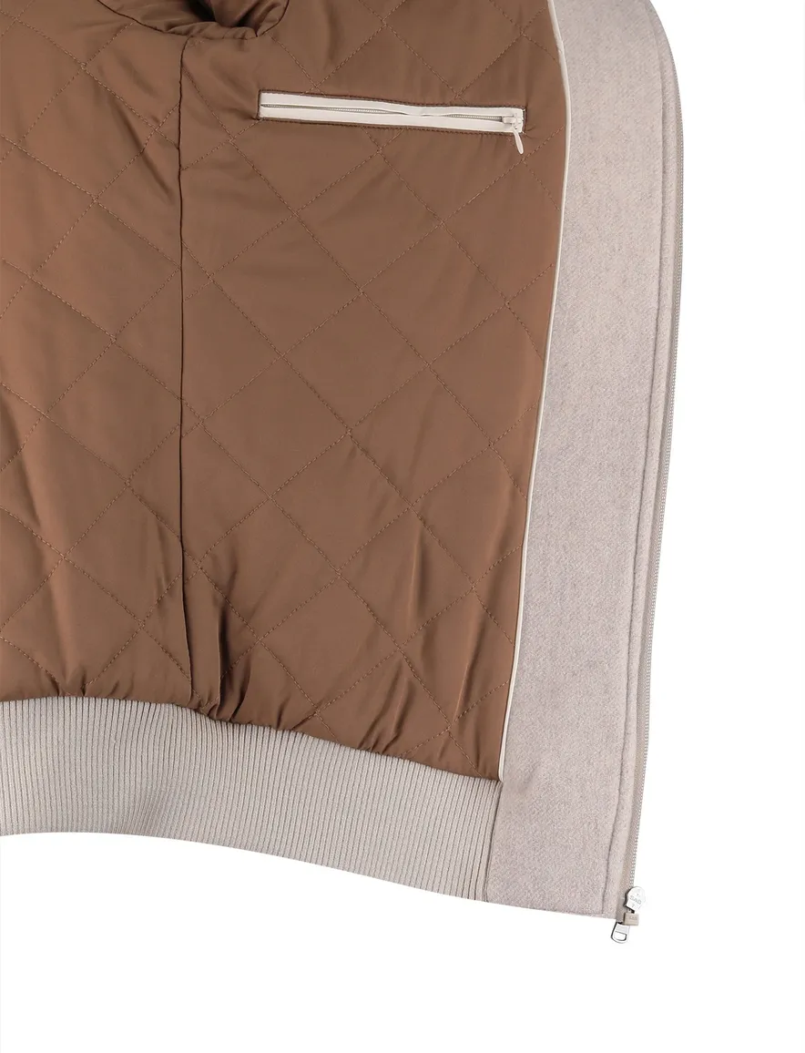 Born with appetite jas beige effen