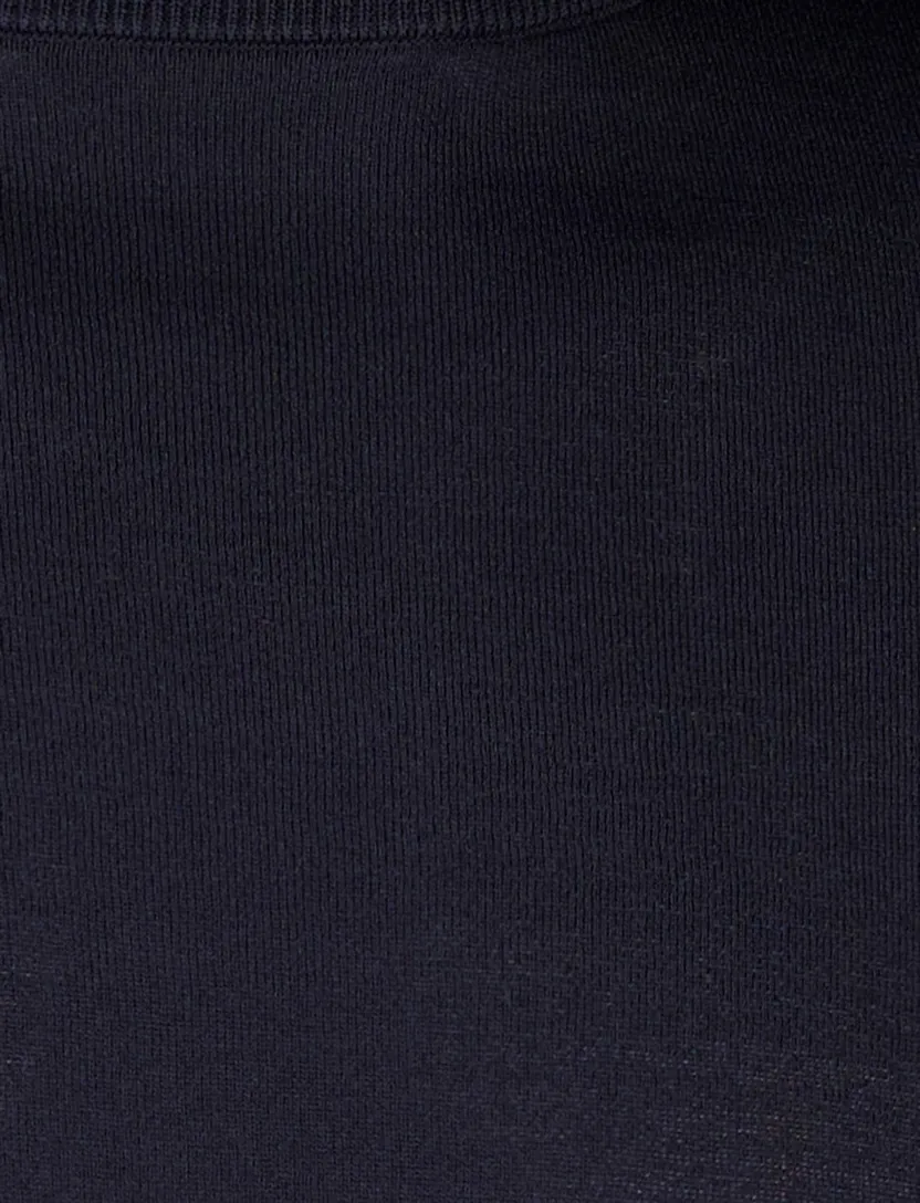 trui Born With Appetite donkerblauw