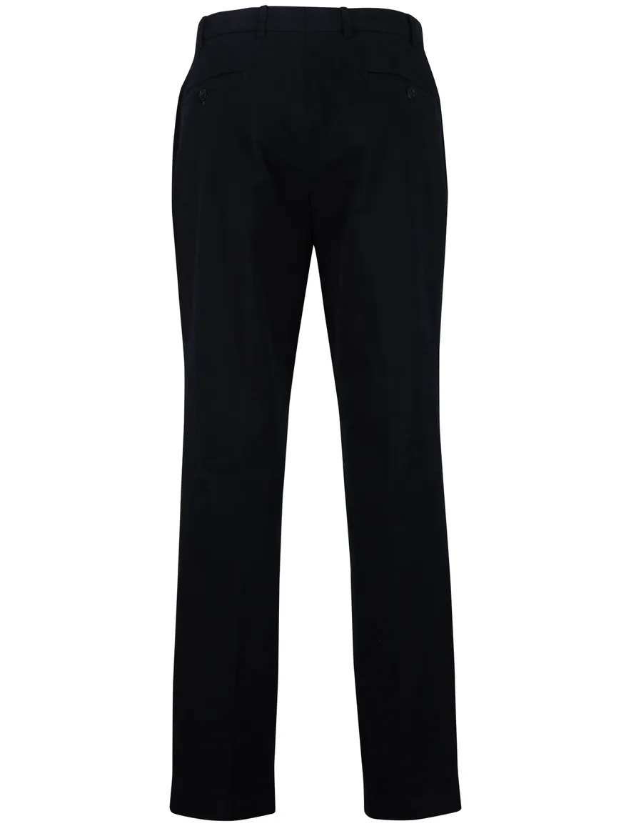 Donkerblauwe katoenen pantalon HILTL