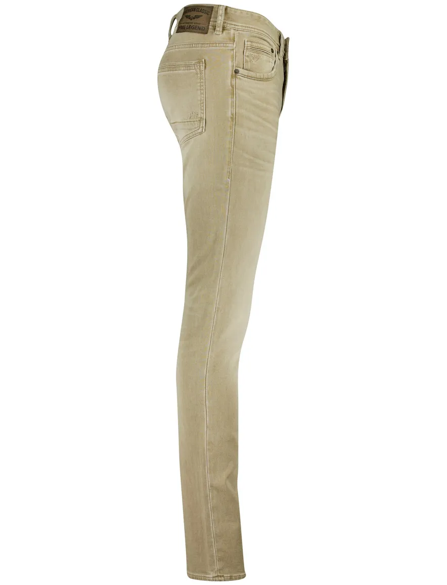 PME jeans beige effen slim fit
