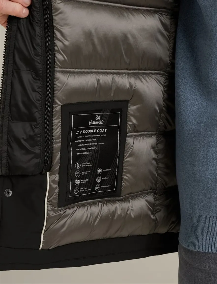 Vanguard winterjas zwart polyester