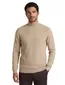 Vanguard trui beige effen katoen