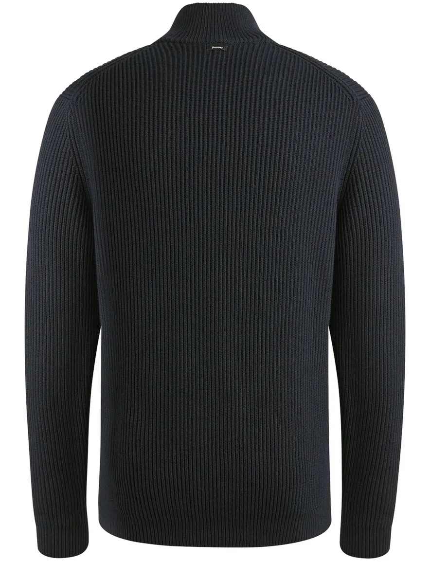 Vanguard half zip trui donkerblauw