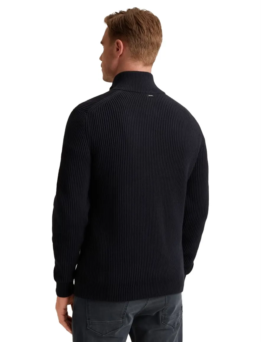 Vanguard half zip trui donkerblauw