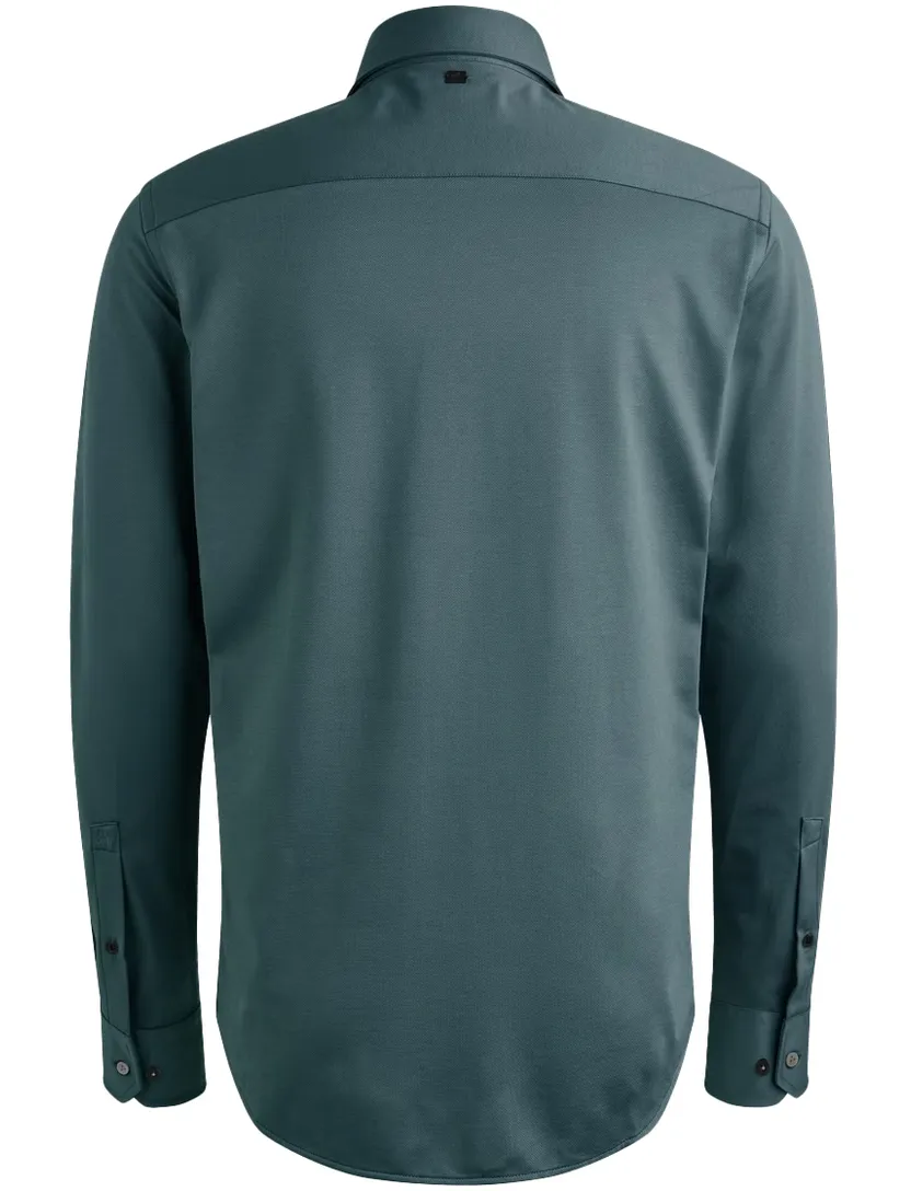 Overhemd Vanguard Blauw zwarte knopen