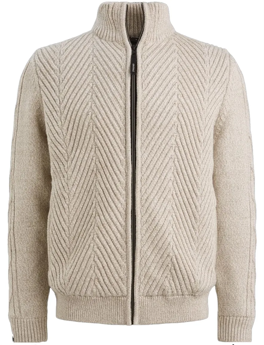 Vanguard vest beige effen