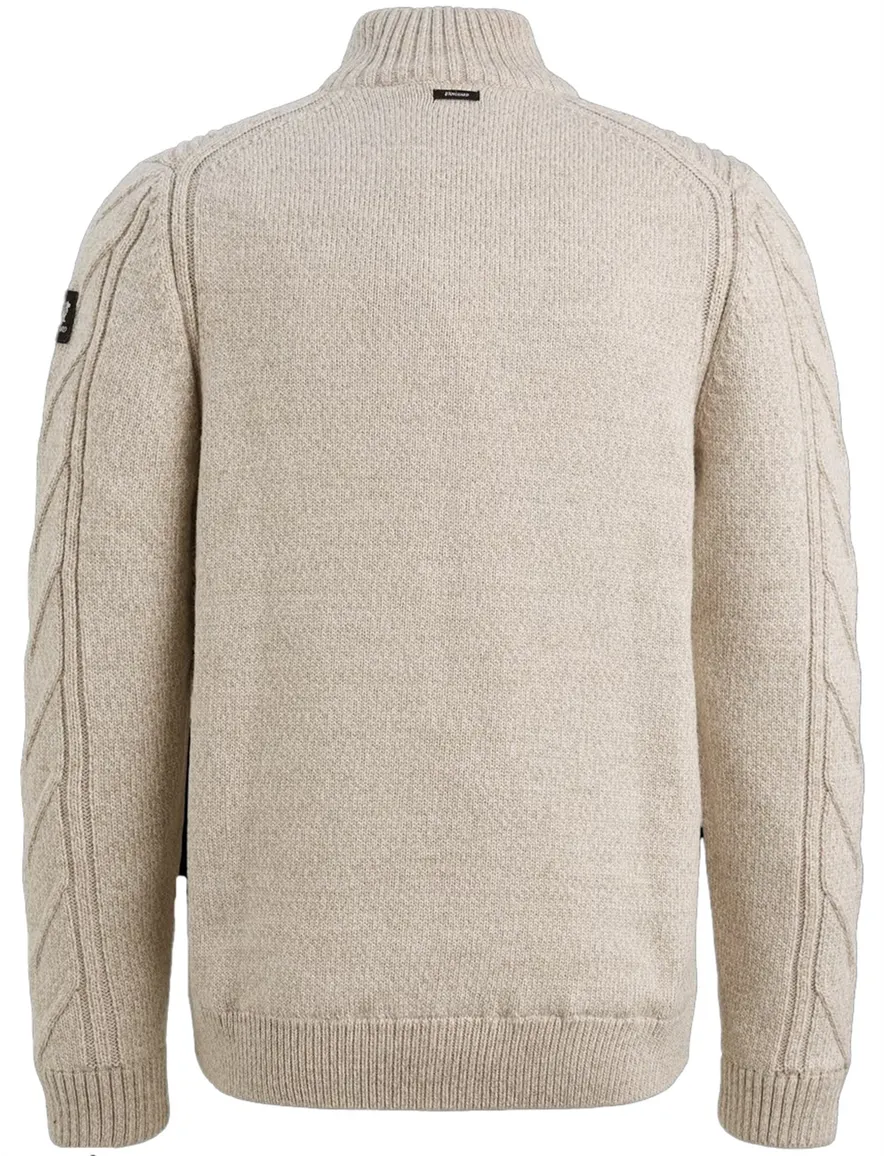 Vanguard vest beige effen