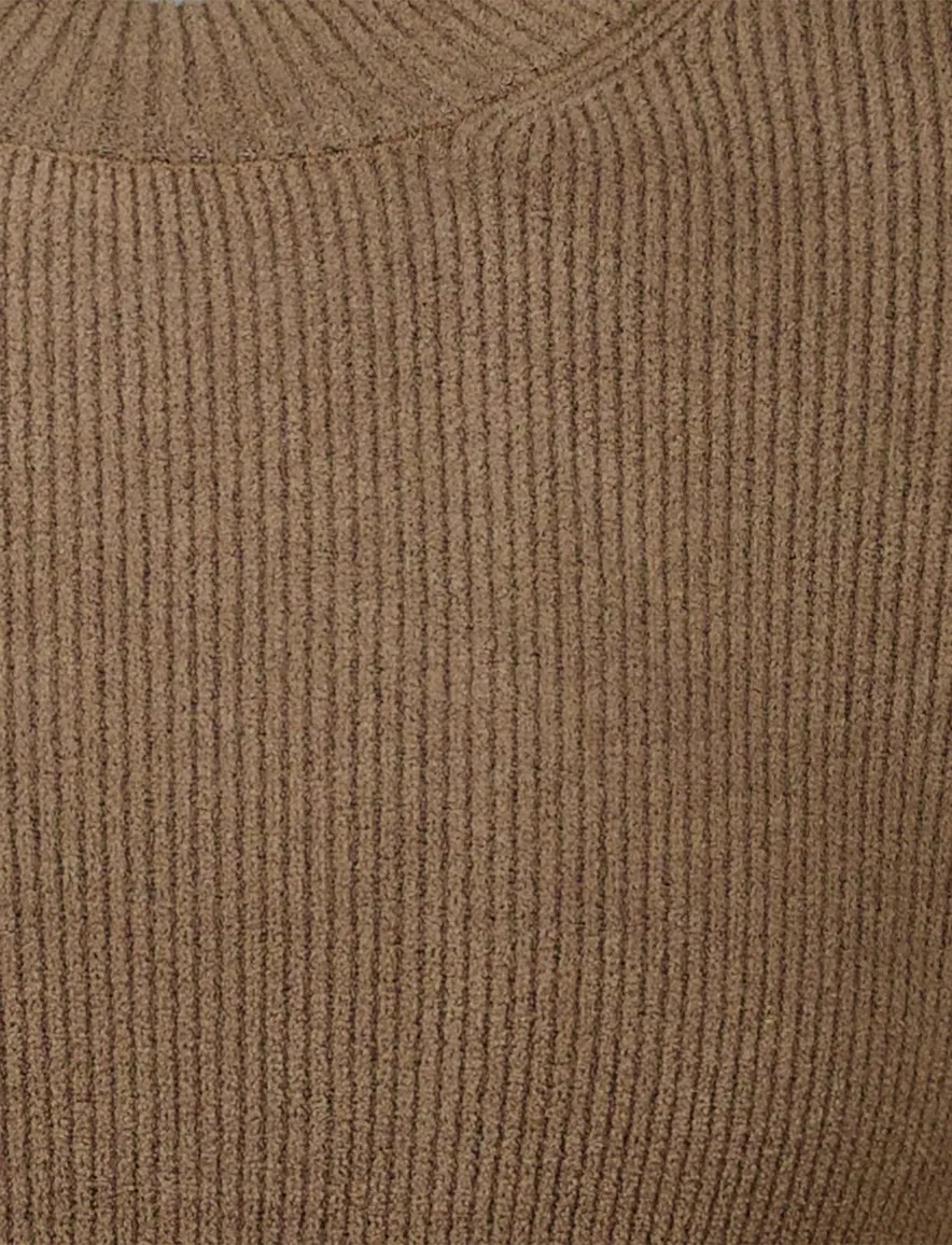 Cast Iron Slim Fit Trui bruin slim fit