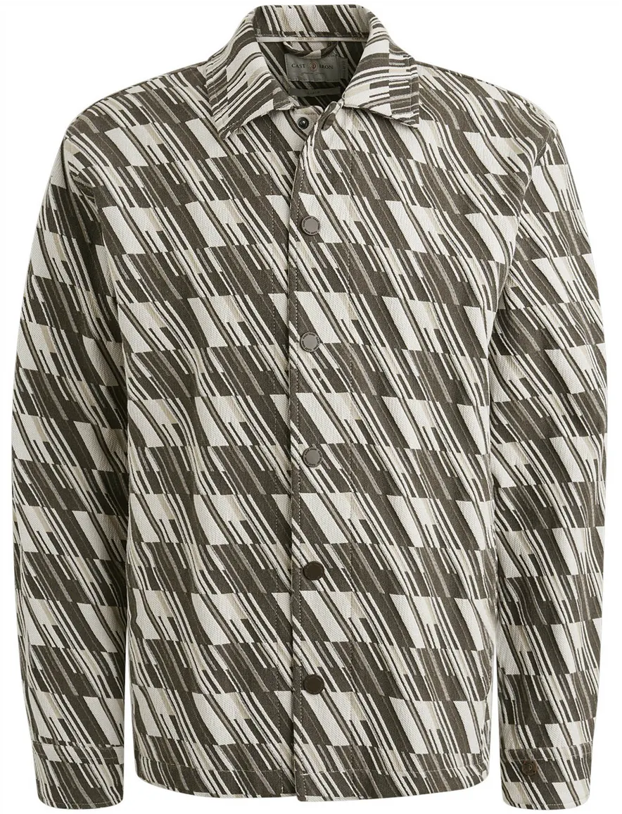 Overshirt khaki Cast Iron