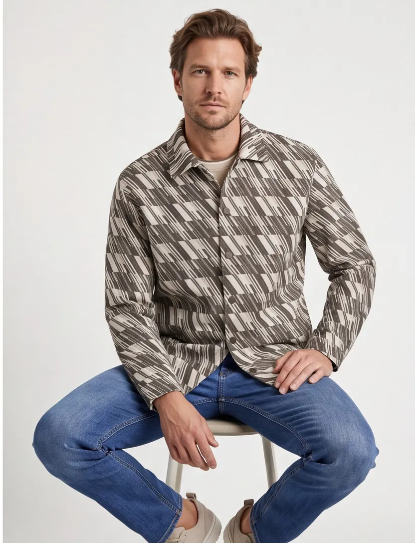 Overshirt Cast Iron khaki