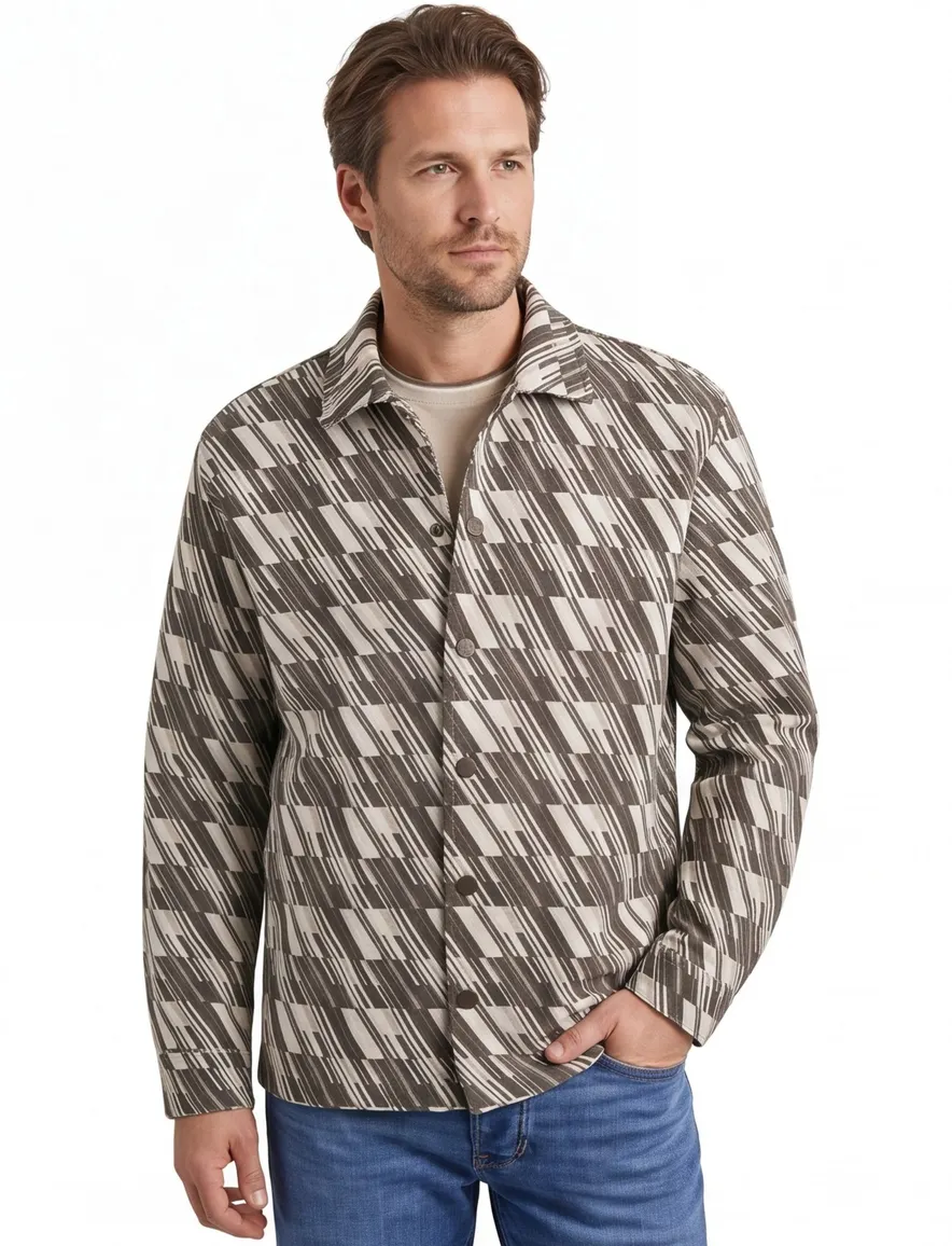 Cast Iron Overshirt khaki