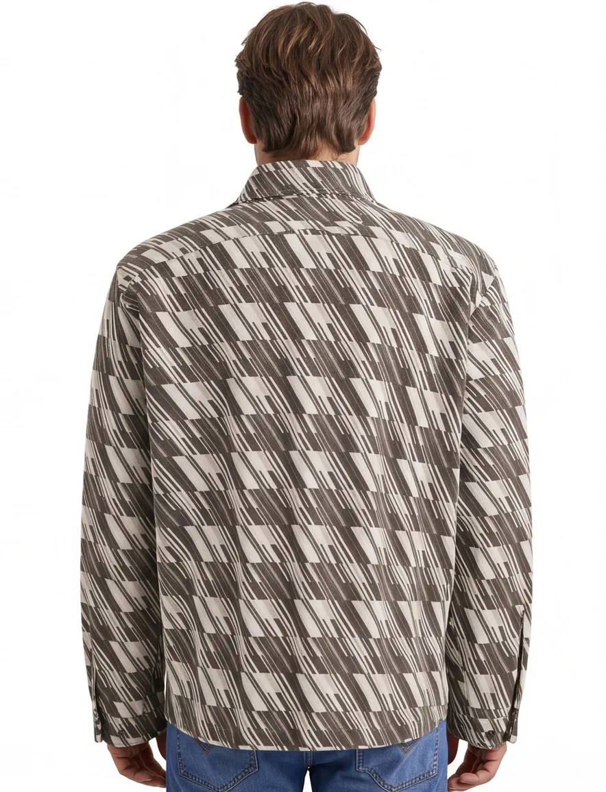 Cast Iron Overshirt khaki