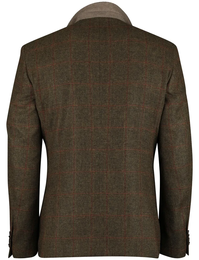 Magee Liffey colbert 100% wol groen