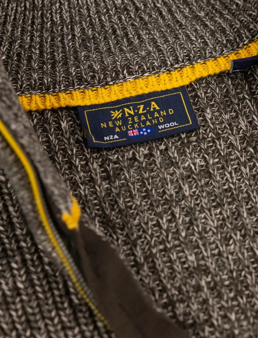 trui New Zealand bruin 100% katoen