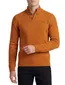 NZA 3 knopen trui oranje katoen