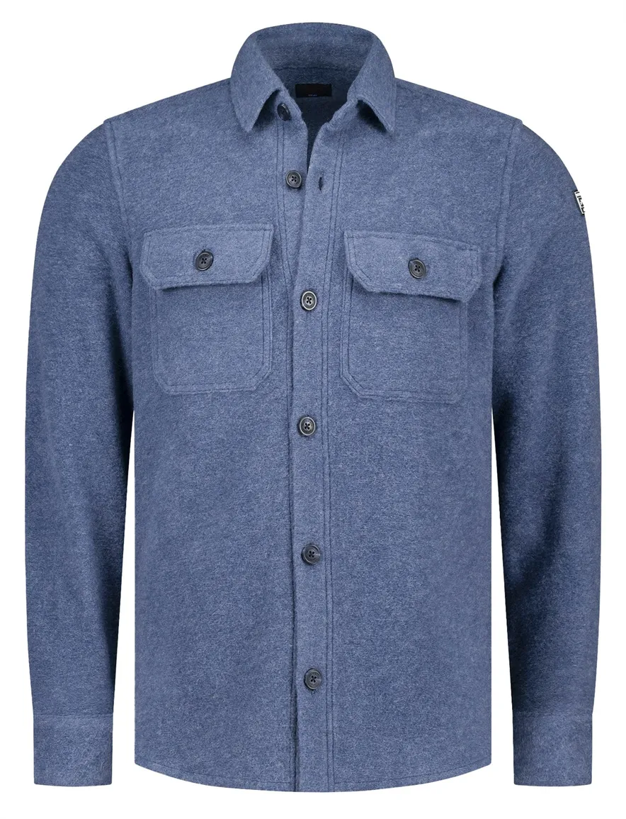 Overshirt blauw New Zealand