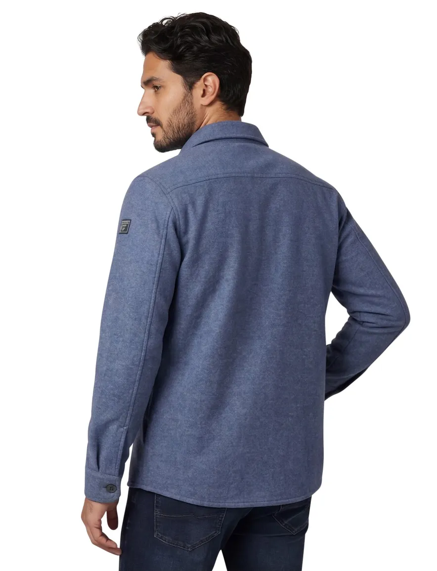 Overshirt blauw New Zealand