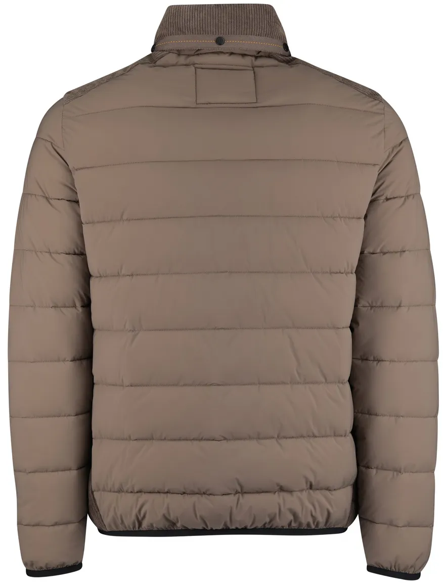 NZA jas gewatteerd bruin polyamide